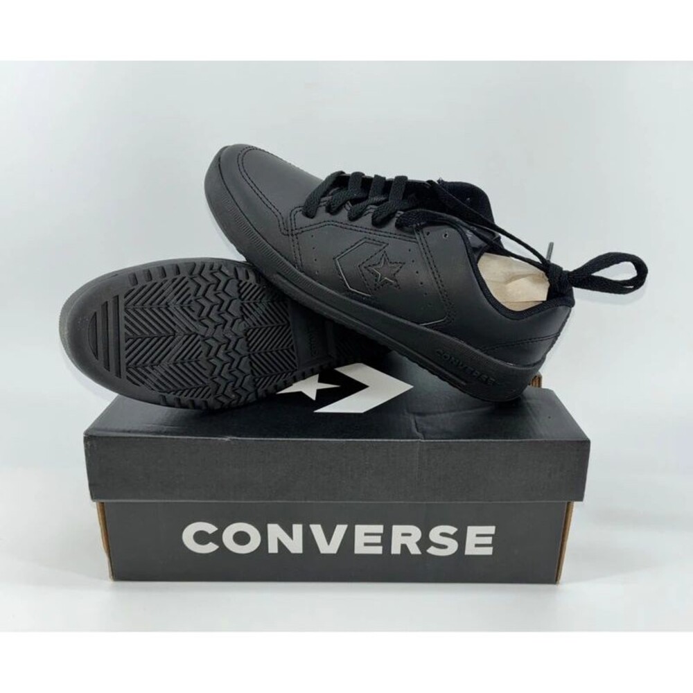 Converse Day One Court Ox Triple Black Sneakers Men’s/Youth 3 Women’s 4.5